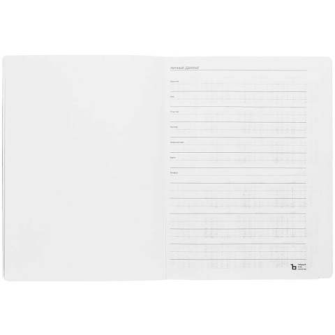 Еженедельник Lucky, недатированный, серый - рис 5.