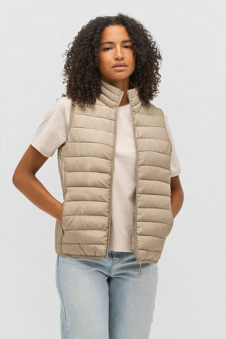 Жилет женский Stream BW Women, серо-бежевый - рис 5.
