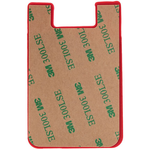 Чехол для карты на телефон Shelley, красный - рис 3.