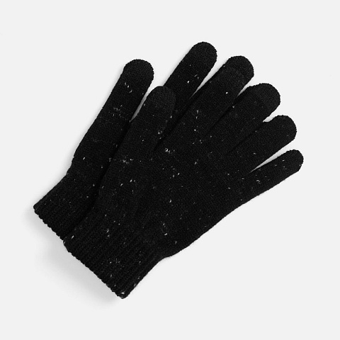 Перчатки сенсорные Spotti Senso, черные - рис 2.