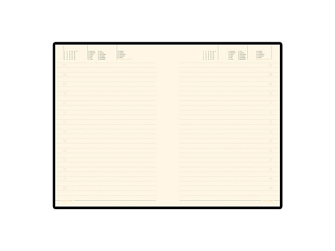 Ежедневник А5 недатированный Trend, бирюзовый - рис 3.