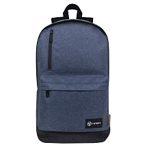 Рюкзак TORBER ГРАФФИТИ, синий, полиэстер меланж, 46 х 29 x 18 см