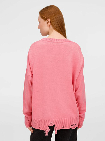 Джемпер Sharpick, розовый (фламинго) - рис 12.