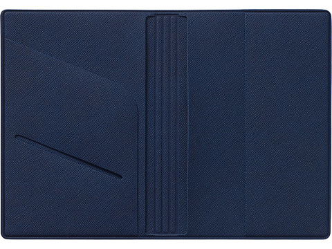 Обложка для паспорта Favor, темно-синяя - рис 6.