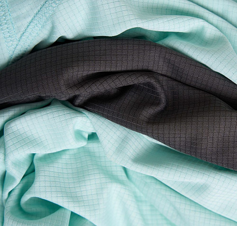 Футболка спортивная женская Vortex Women, черная с темно-серым - рис 5.