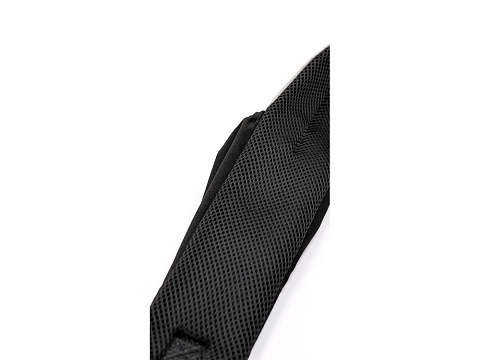 Сумка-слинг Nomad на одно плечо из водостойкого переработанного пластика, серый - рис 4.