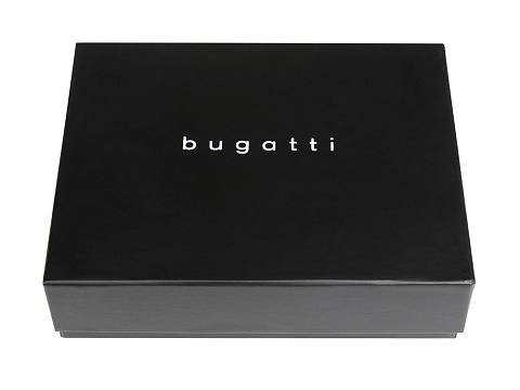 Портмоне BUGATTI ЧЕРНАЯ МАГИЯ | BLACK MAGIC, черное, натуральная кожа козы, 10х2х7 см - рис 8.