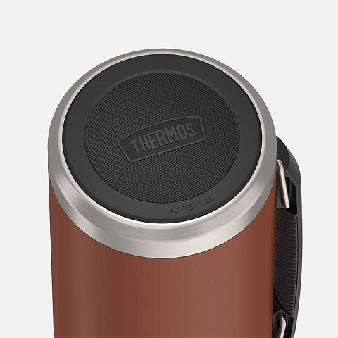 Термос Icon 1200, коричневый - рис 10.