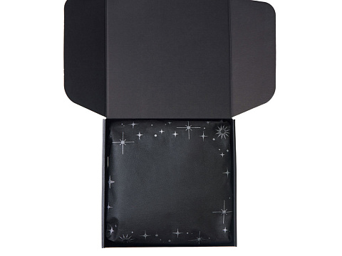 Подарочный набор с перчатками, термосом и чаем, синий - рис 3.