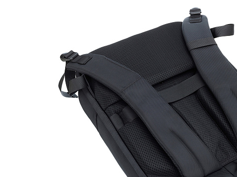 Рюкзак TORBER ВОЯЖ c отделением для ноутбука 17'', черный, полиэстер 900D, 31х17х44 см, 18 л - рис 8.