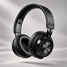 Беспроводные накладные наушники Stereo Style, BT 5.3, 400мАч, черный, Deppa