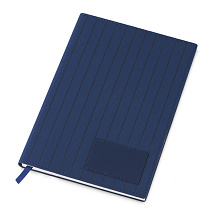 Блокнот А5 Bradbury, гибкая обложка, 80 листов 80 гр/м2 FSC бумага, темно-синий