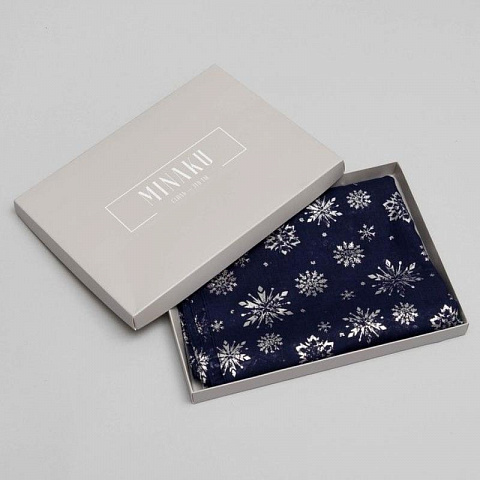 Палантин Снежное настроение - рис 6.