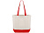 Сумка для шоппинга Cotton из переработанного хлопка 280 г, красный - миниатюра - рис 2.