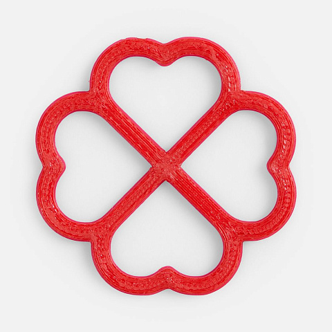 Подвеска Flora, 3D-печать на заказ, клевер - рис 2.