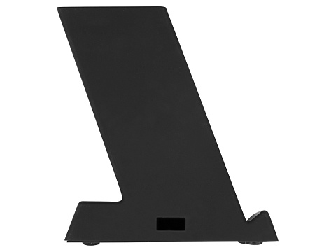 Беспроводная зарядка-подставка с подсветкой Glow box, черный (Р) - рис 7.