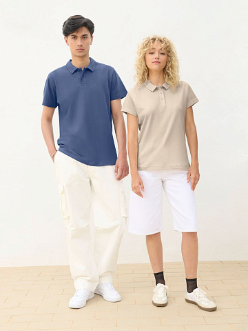 Рубашка поло женская Pulse Women, сиреневая - рис 7.