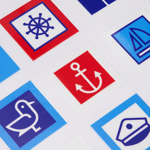 Стикерпак UV-DTF Industry, море - рис 3.