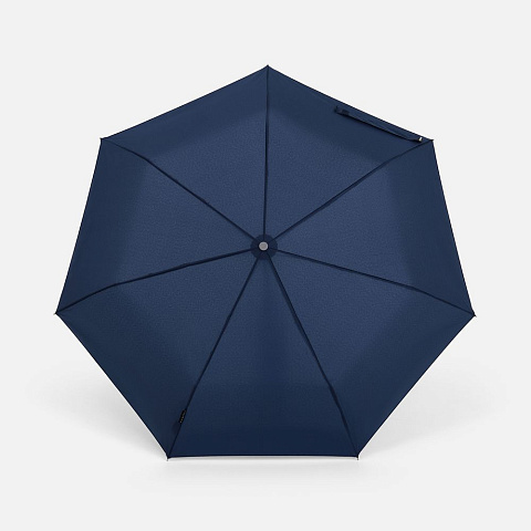 Складной зонт Take It Duo, темно-синий - рис 3.