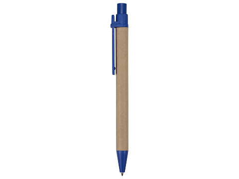Ручка картонная шариковая Эко 3.0, синий - рис 3.