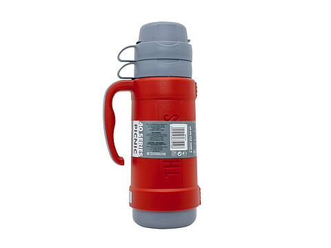 Термос со стеклянной колбой тм THERMOS PICNIC 40 Series Red 1,0L - рис 2.