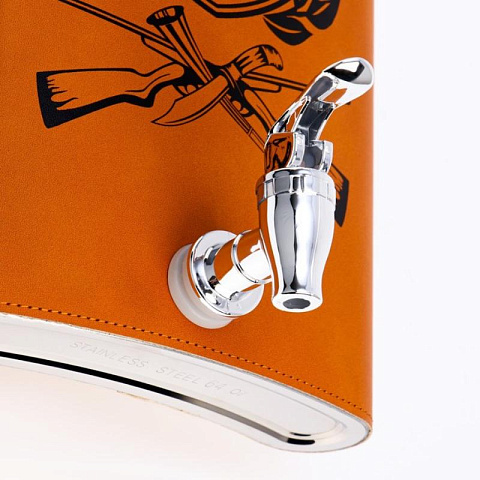 Фляжка "Охотник" 1,8 л, с краном - рис 4.