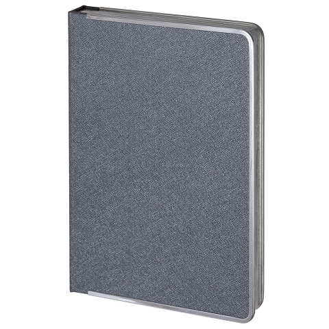 Ежедневник Frame Metal, недатированный, серый