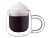 Кружка с двойными стенками с широкой ручкой Fog, прозрачный - миниатюра - рис 5.