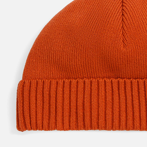 Шапка ComFleece, темно-оранжевая (кирпичная) - рис 3.