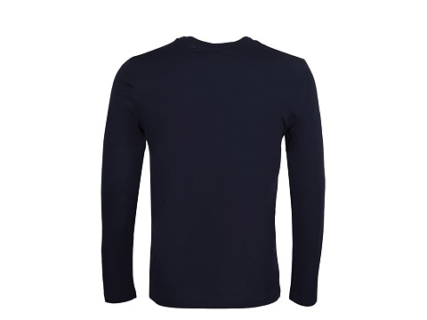 Лонгслив Porto мужской, темно-синий - рис 7.