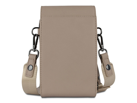 Сумка наплечная BUGATTI АЛМАТА | ALMATA, песочная, полиуретан, 11х4х19 см - рис 6.