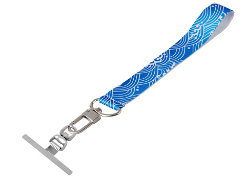 Ремувка под сублимацию с трендовым карабином и металлическим держателем для телефона