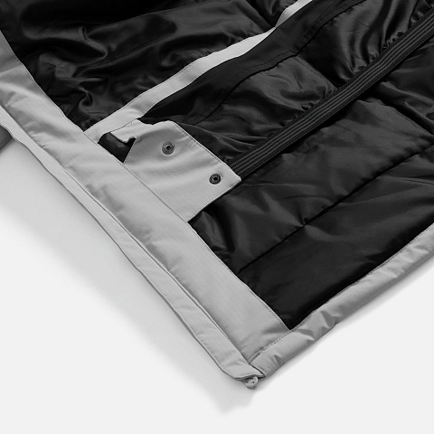 Куртка-парка унисекс Sfera, светло-серая - рис 11.