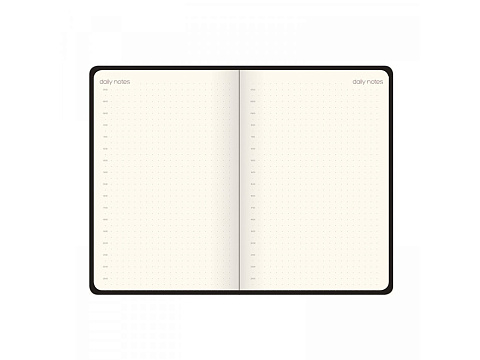 Ежедневник недатированный А5 Tokyo, темно-синий - рис 5.