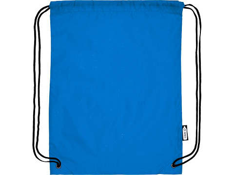 Рюкзак со шнурком Oriole из переработанного ПЭТ, process blue - рис 4.