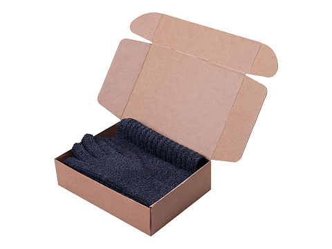 Подарочный набор  Nordend, темно-синий меланж - рис 2.