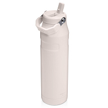 Бутылка для воды объемом 1,06 литра с откидной трубочкой Stanley IceFlow™ 2.0 - Light pink