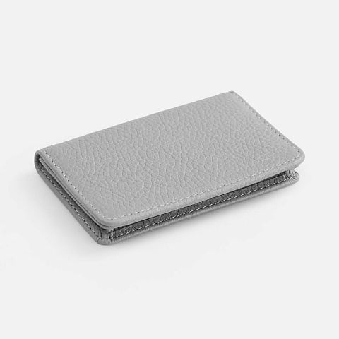 Футляр для визиток Unison, серый - рис 2.