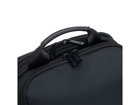 Рюкзак TORBER ВЕКТОР с отделением для ноутбука 14,1'', черный, нейлон, 30 x 10 x 44 см, 11 л - рис 9.