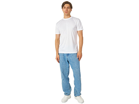 Футболка спортивная Verona мужская, белый - рис 4.