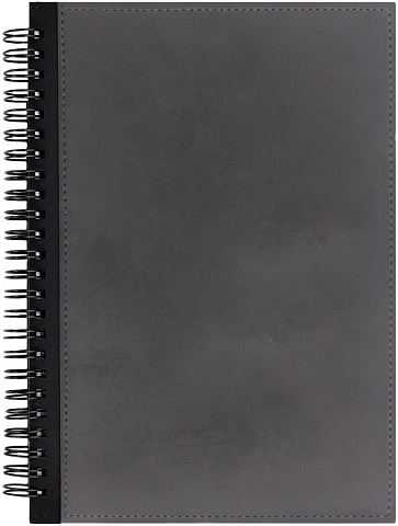 Ежедневник Notera Maxi, недатированный, серый - рис 2.