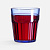 Стакан небьющийся Sate, граненый, прозрачный, синий - миниатюра - рис 3.
