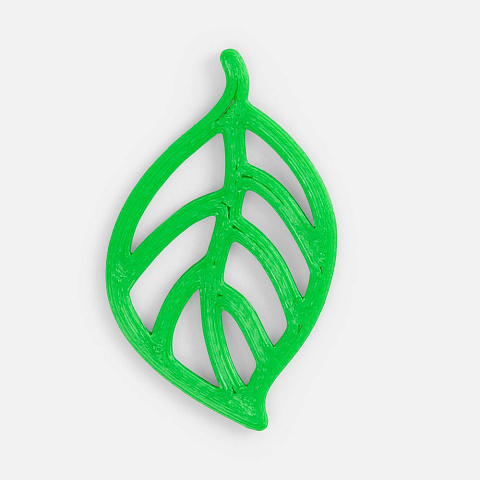 Подвеска Flora, 3D-печать на заказ, лист розы - рис 2.