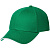 Бейсболка Spiker, зеленая с белым - миниатюра