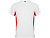 Спортивная футболка Tokyo мужская, белый/красный - миниатюра