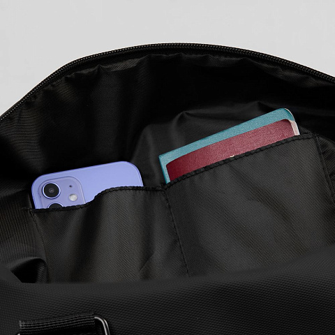 Сумка дорожная Altro, черная - рис 7.