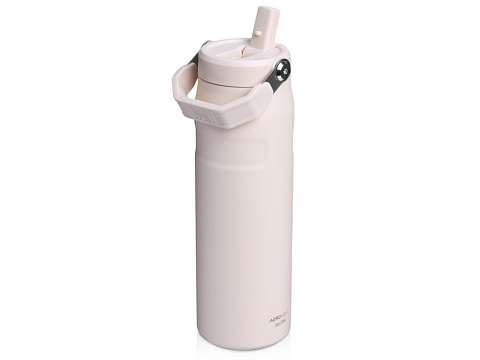 Бутылка для воды объемом 700 мл с откидной трубочкой Stanley IceFlow™ 2.0 - Light pink