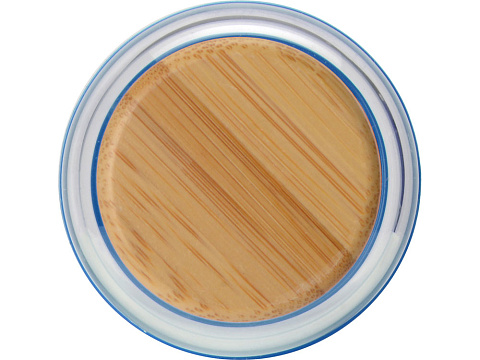 Бутылка для воды стеклянная Refine, в чехле, 550 мл, темно-синий - рис 4.