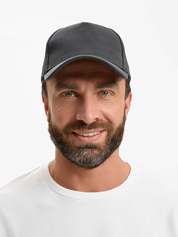 Бейсболка Yonkers, темно-серая - рис 9.