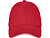 Бейсболка Darton, 6 панелей, красный - миниатюра - рис 2.